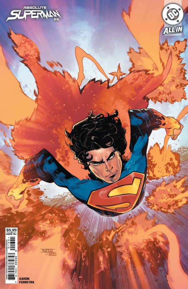 Absolute Superman #16 Cover D Mahmud Asrar Card Stock Variant