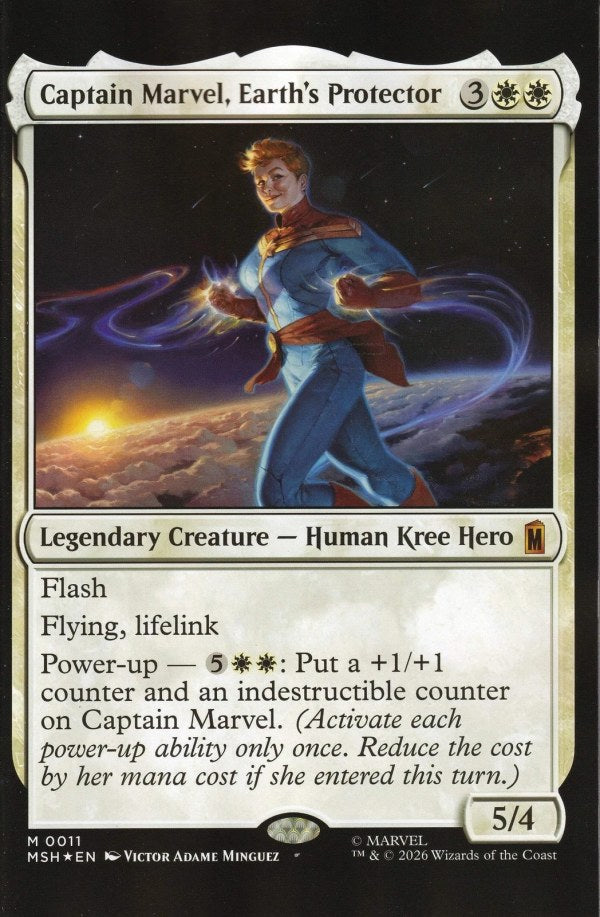 Captain Marvel Dark Past #3 Classified Artist Magic: The Gathering Variant <OFC>
