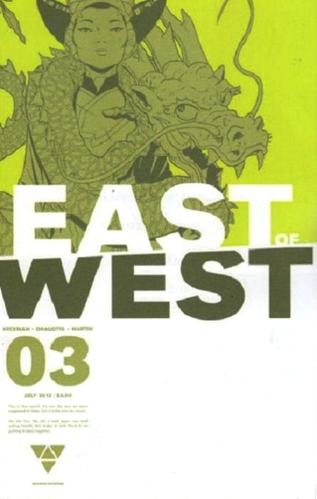 East of West (2013) #3 2nd Printing <BINS>