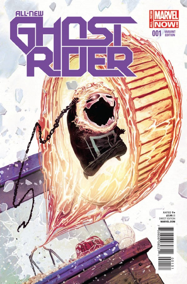 All New Ghost Rider #1 Del Mundo Animal Variant