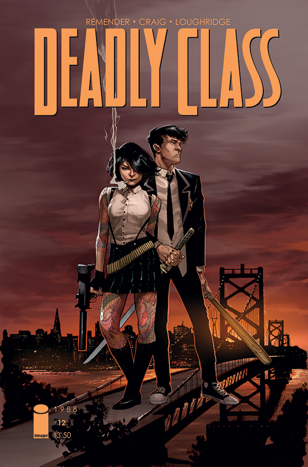 Deadly Class #12 Cover B Jerome Opeña Variant (Mature) <BINS>