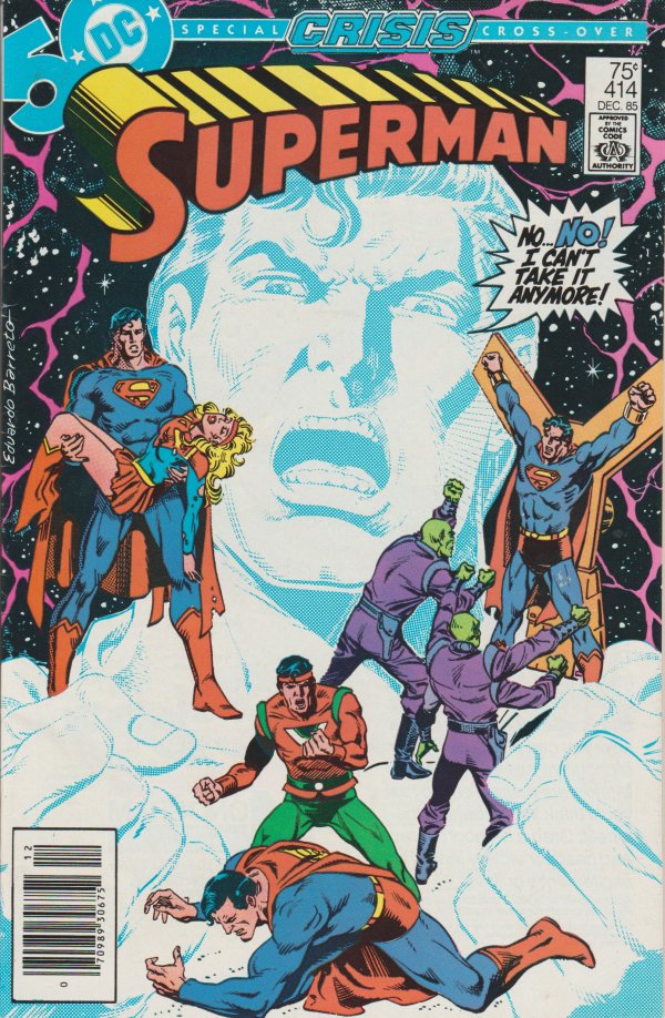 Superman (1939) #414 Newsstand Edition VG+