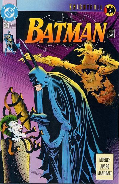 Batman (1940) #494 [Knightfall - Part 5] (VF+) <C-BINS>