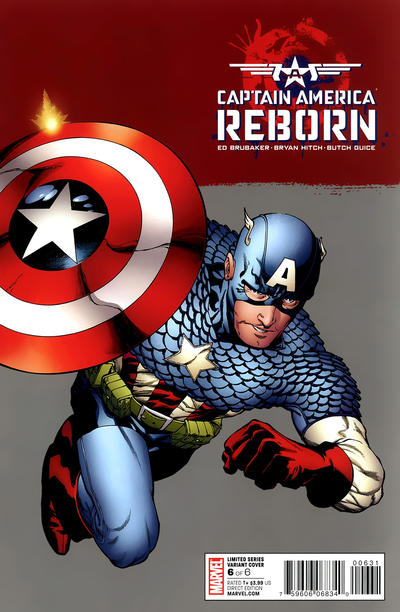 Captain America: Reborn (2009) #6 Quesada Variant (1:25) <BINS>