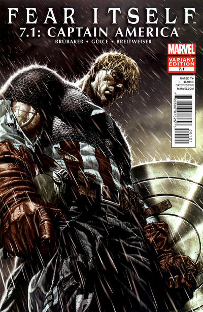 Fear Itself (2011) #7.1: Captain America Bermejo Variant (1:25) <BINS>