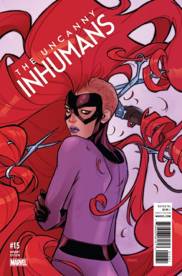 Uncanny Inhumans (2015) #15 Kerschl Variant (1:25)