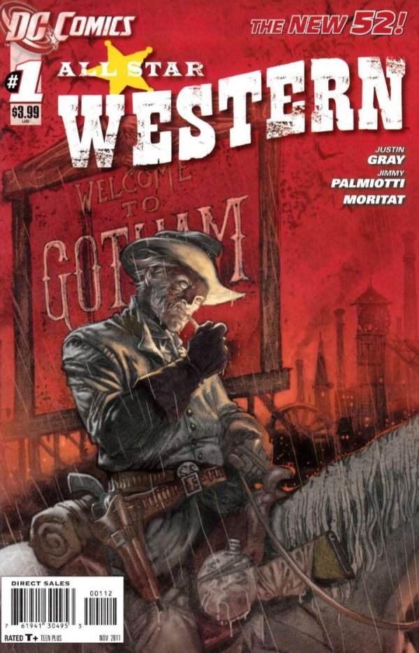 All-Star Western (2011) #1 2nd Printing <BIB01>