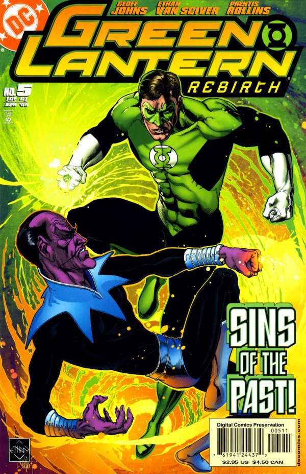 Green Lantern Rebirth (2004) #1-6 Direct Edition (1st printings) VF+