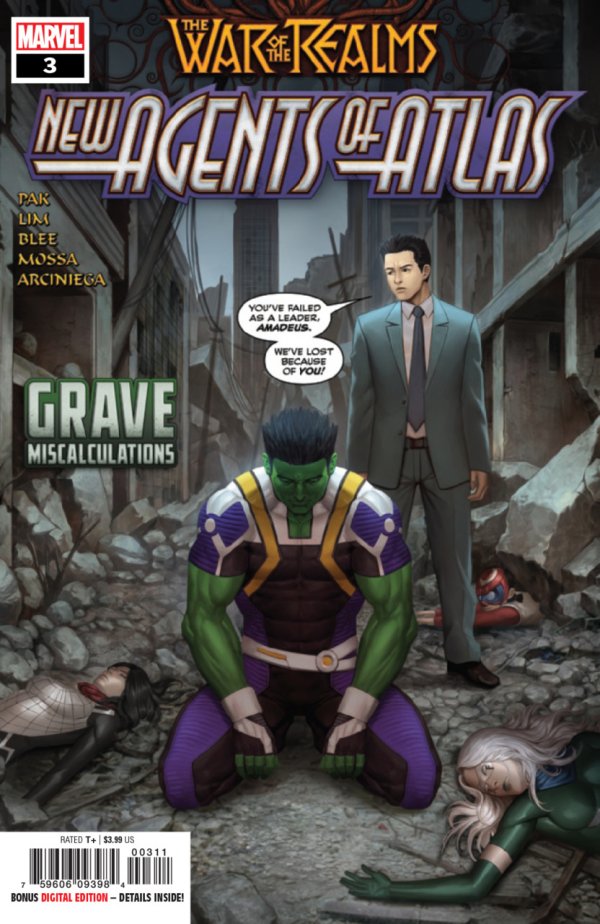 War of the Realms: New Agents of Atlas (2019) #3 <BIB01> <YS12>