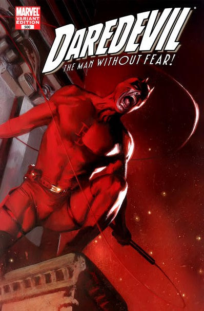 Daredevil (1998) #500 Dell'Otto Variant (1:25)