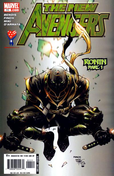 New Avengers (2005) #11 - 1st Appearance of Ronin