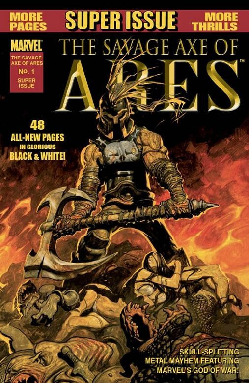 The Savage Axe of Ares (2010) #1 <BIB01>