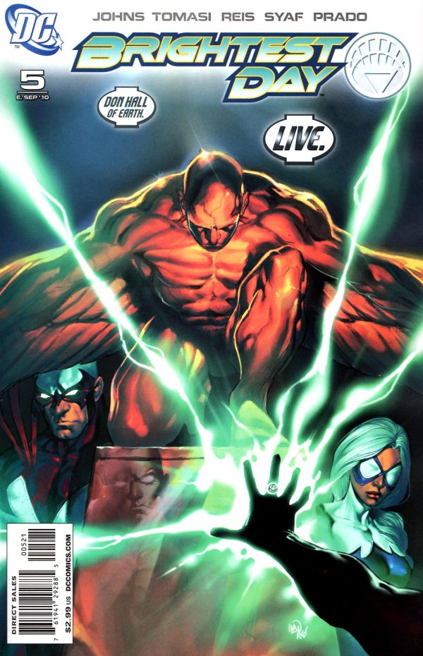 Brightest Day (2010) #5 Reis Variant (1:25) <BINS>