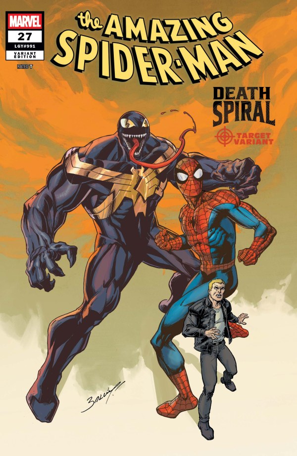 Amazing Spider-Man (2025) #27 [Death Spiral Pt. 9] Mark Bagley Classified Target Variant