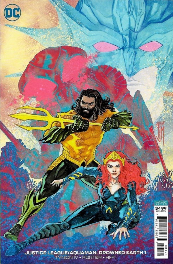 Justice League / Aquaman: Drowned Earth (2018) #1 Manapul Variant <BIB01>