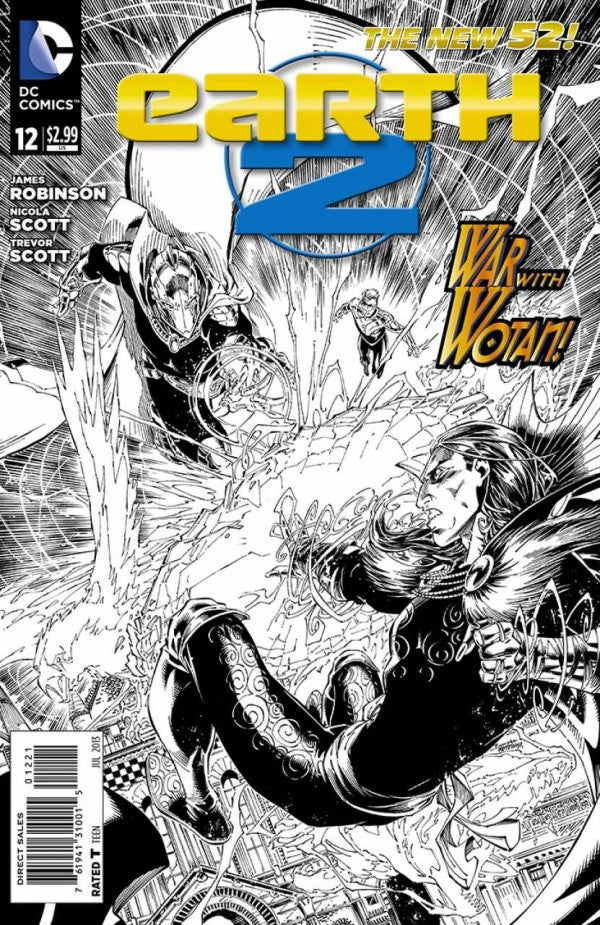 Earth 2 (2012) #12 Sketch Variant (1:25) <BINS>