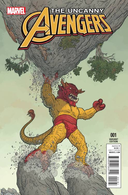 Uncanny Avengers (2015) #1 Kirby Monster Variant (1:10) <BINS>