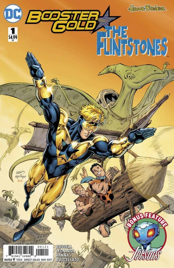 Booster Gold/The Flintstones (2017) #1 Variant <BINS>