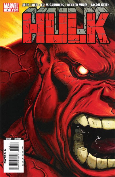 Hulk (2008) #4 Red Hulk Cover [Autographed Edition]
