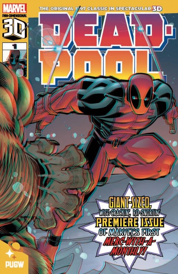 Deadpool (1997) #1 Pan Dimensional 3D Edition