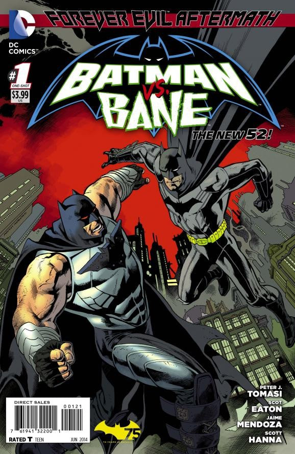 Forever Evil Aftermath Batman vs Bane #1 Variant (1:25) Edition <BINS>
