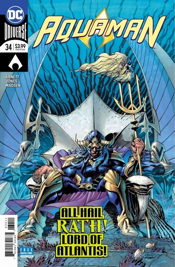 Aquaman (2016) #34 CVR A VF+