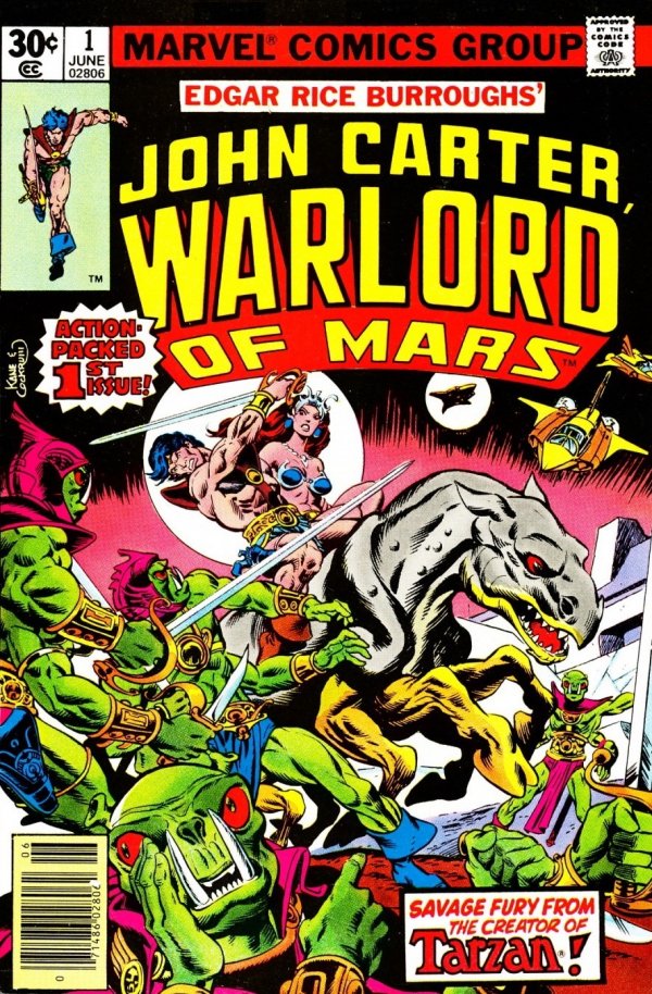 John Carter Warlord of Mars (1977) #1 VF