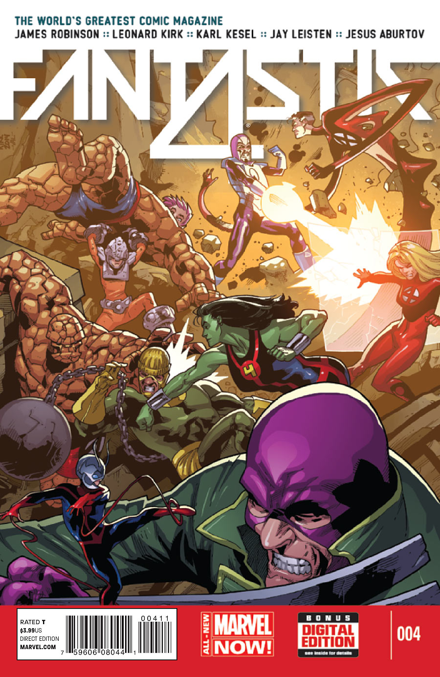 Fantastic Four (2014) #4 <BINS>
