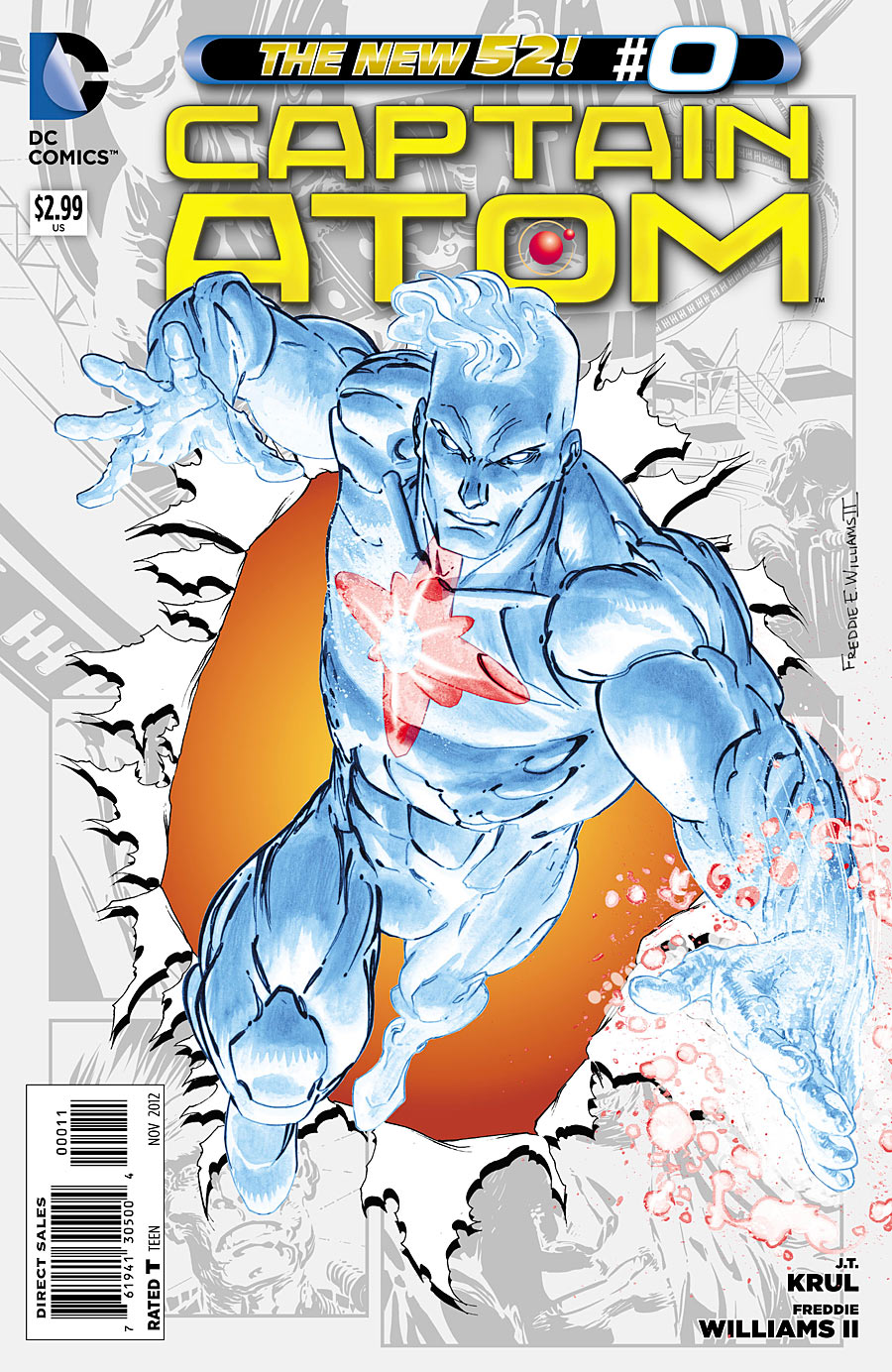 Captain Atom (2011) #0 <BINS>