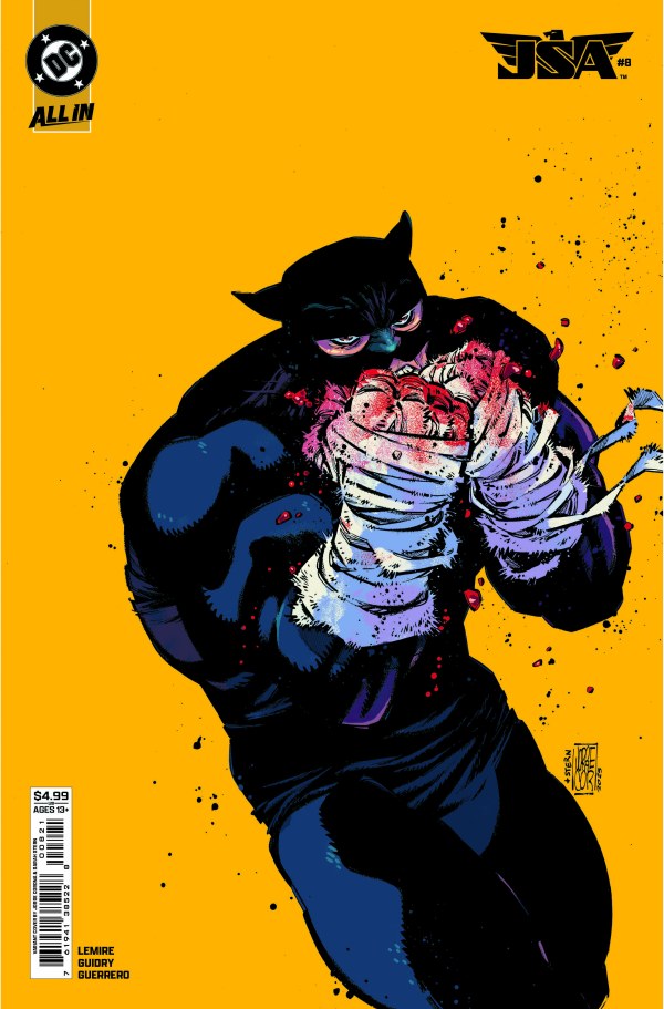 JSA (2025) #8 Cover B Jorge Corona Card Stock Variant