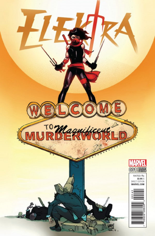 Elektra (2017) #1 1:25 Pasqual Ferry Variant