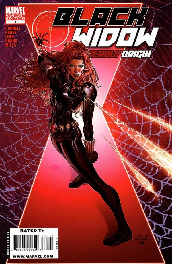 Black Widow: Deadly Origin (2009) #1 Raney Variant <BINS>