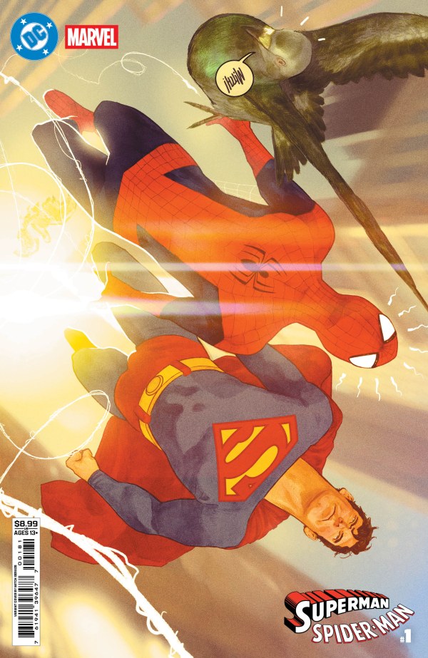 DC Marvel Superman Spider-Man #1 (One Shot) Cover H Mitch Gerads Card Stock Variant