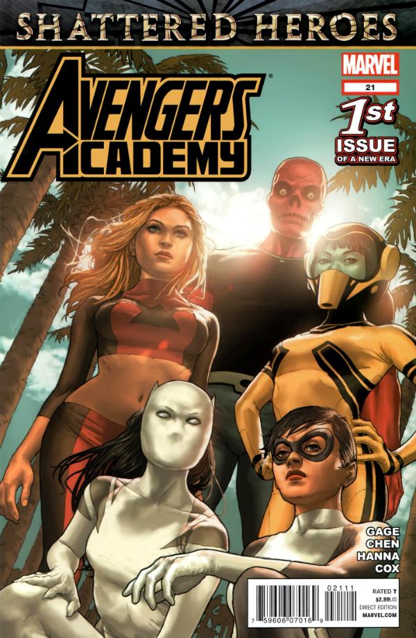 Avengers Academy (2010) #21 - 1st Cover/Full Appearance Of White Tiger