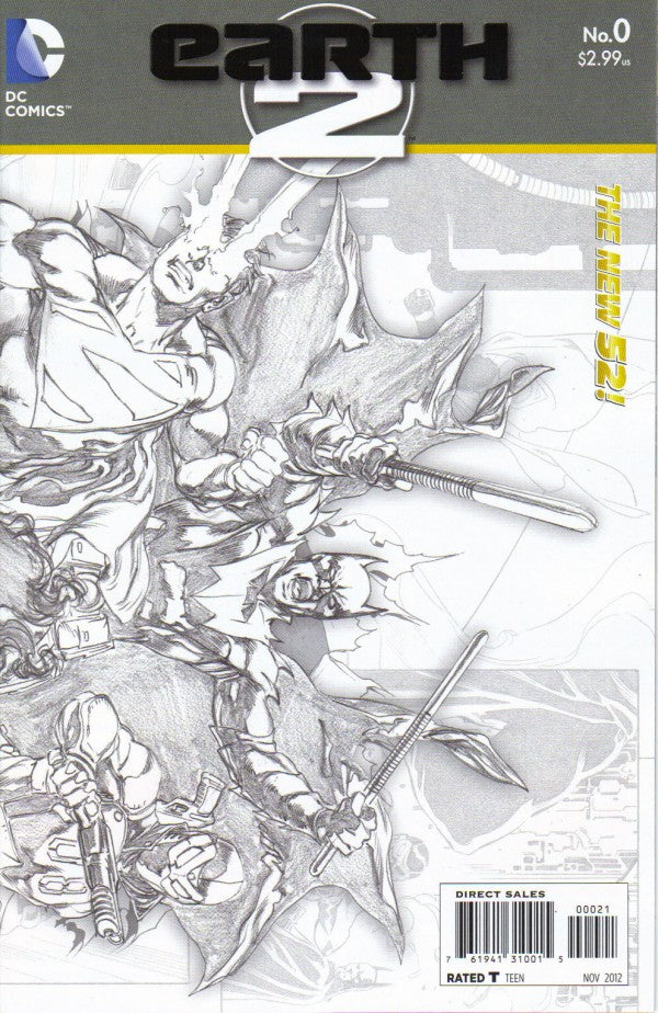 Earth 2 (2012) #0 Sketch Variant (1:25) <BINS>