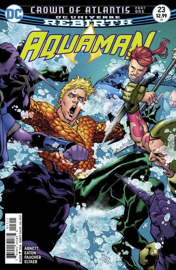 Aquaman (2016) #23 CVR A VF