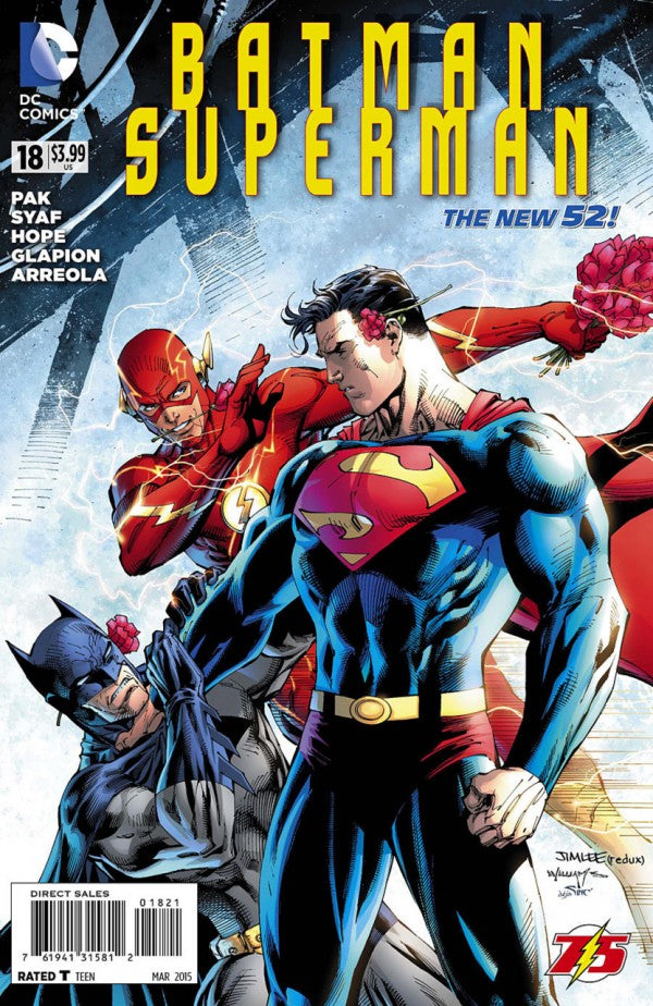 Batman/Superman (2013) #18 Flash 75 Variant <BINS>