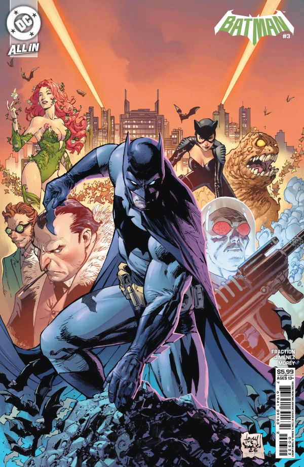 Batman (2025) #3 Variant (2nd Print) Cover B Tony S Daniel Card Stock Edition <OFC> <OFC>
