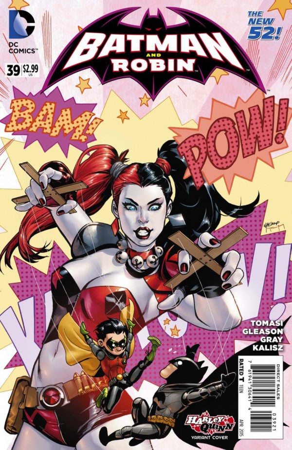 Batman and Robin (2011) #39 Emanuela Lupacchino Harley Quinn Variant <BINS>