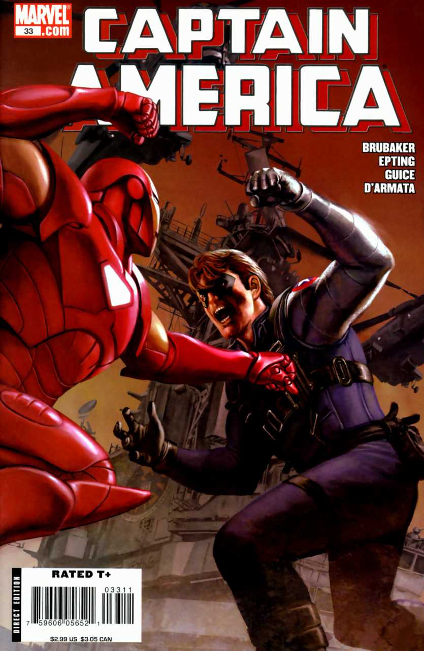 Captain America (2004) #33 [DAMAGED] <BINS>