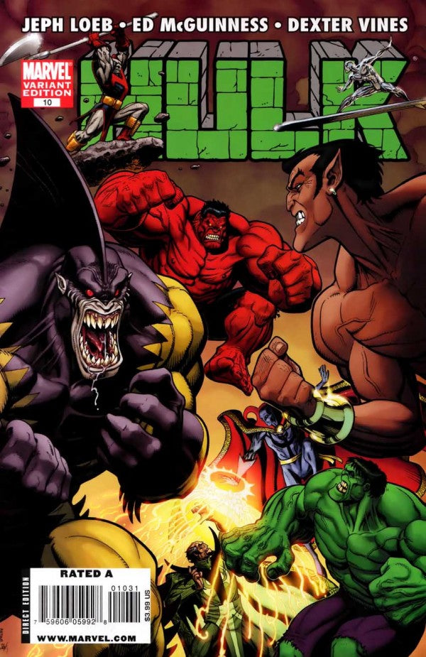 Hulk (2008) #10 Arthur Adams Variant (1:15)