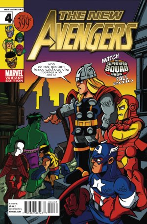 New Avengers (2010) #4 SHS Variant (1:15) <BINS>