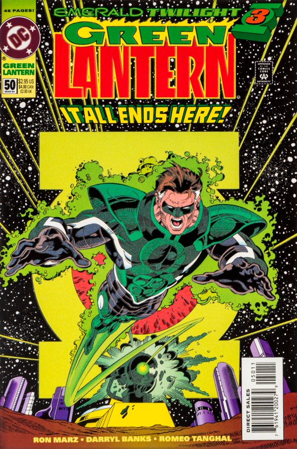 Green Lantern (1990) #50 Direct Edition VF+