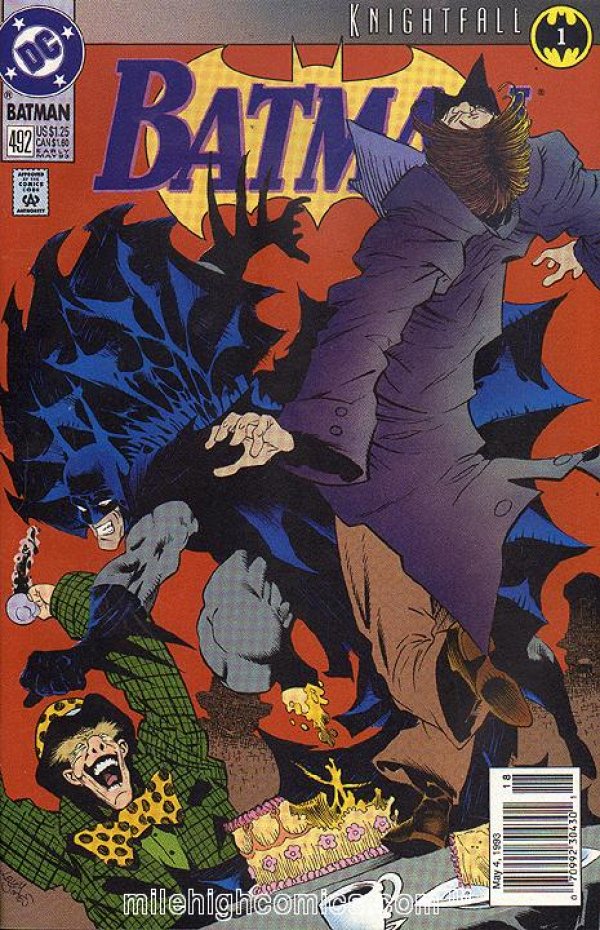 Batman (1940) #492 [Knightfall - Part 1] <C-BINS>