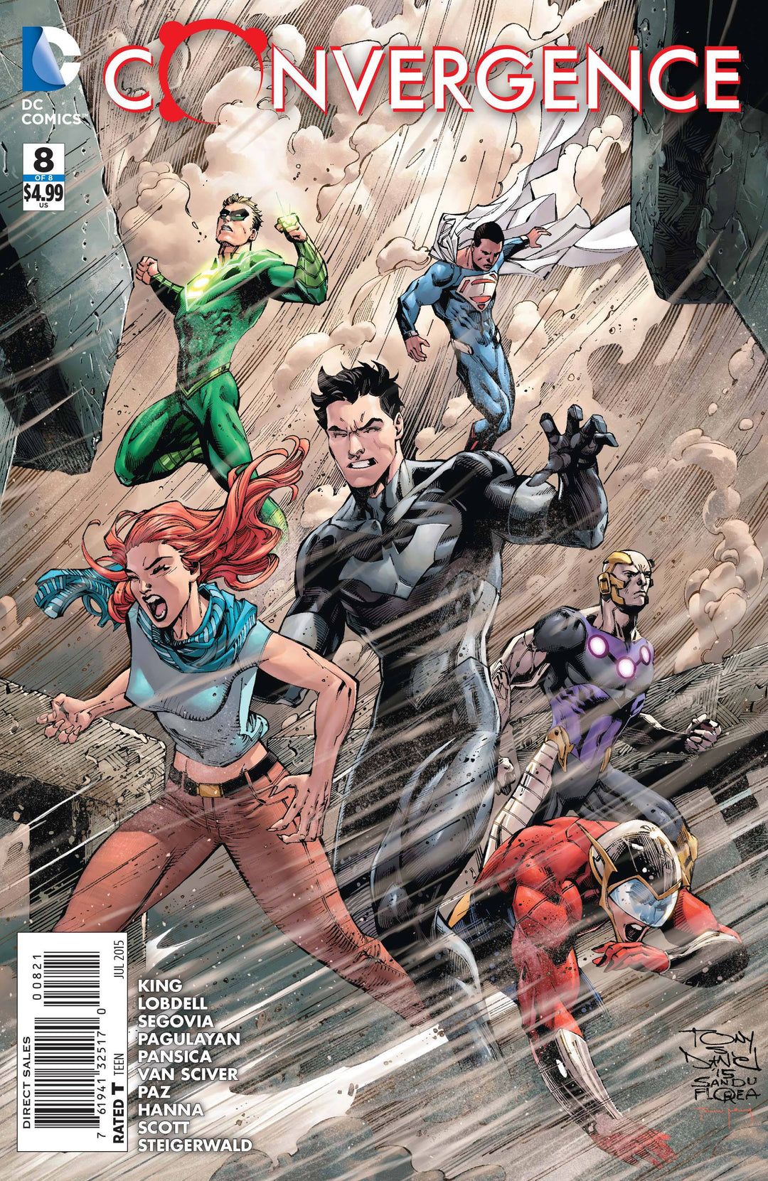 Convergence (2015) #8 Daniel Variant <BINS>