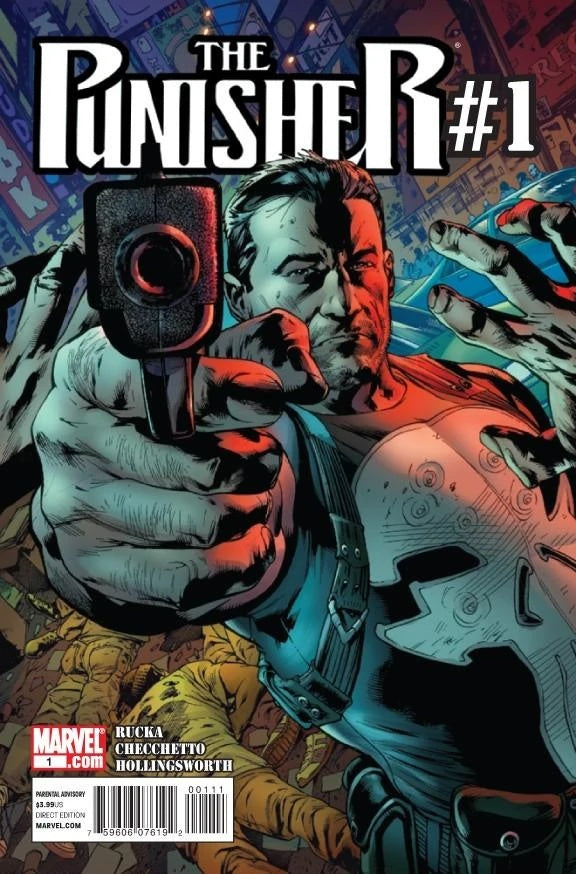 Punisher (2011) #1 - 1st Appearance of Rachel Cole-Alves