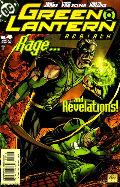 Green Lantern Rebirth (2004) #1-6 Direct Edition (1st printings) VF+