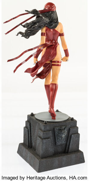 Marvel Elektra Painted Statue