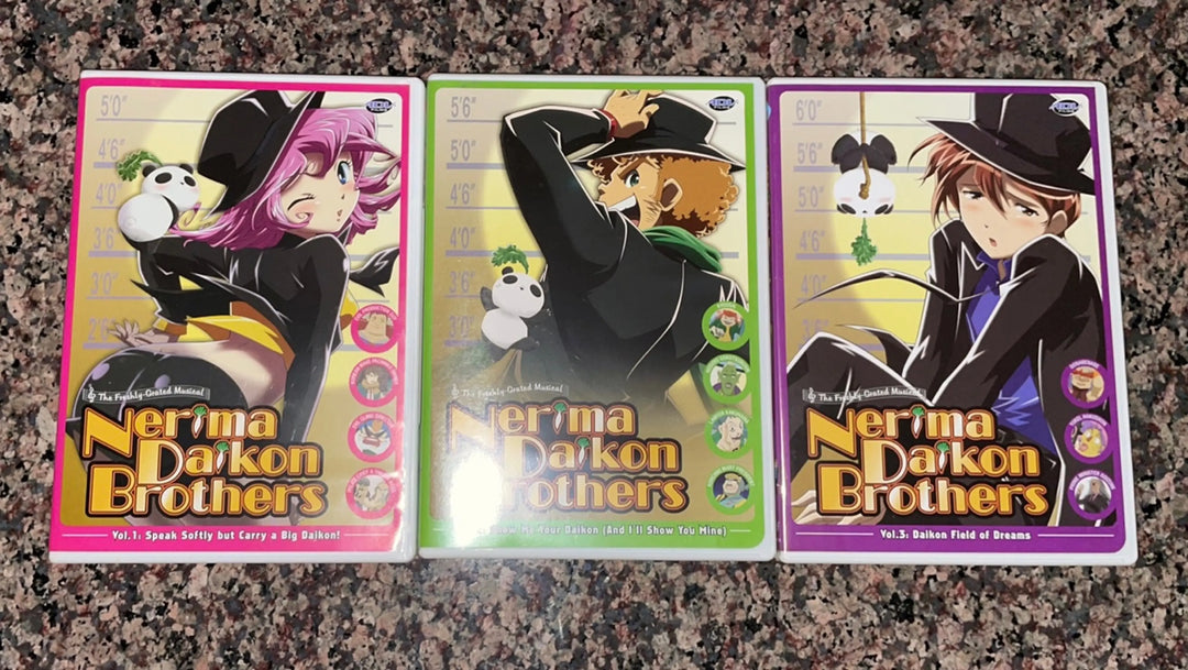 Nerima Daikon Brothers Vol. 1-3 (DVD) ~Previously Viewed~