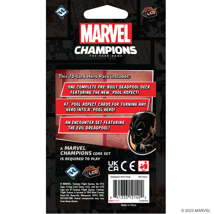 MARVEL CHAMPIONS: THE CARD GAME - DEADPOOL EXPANDED HERO PACK